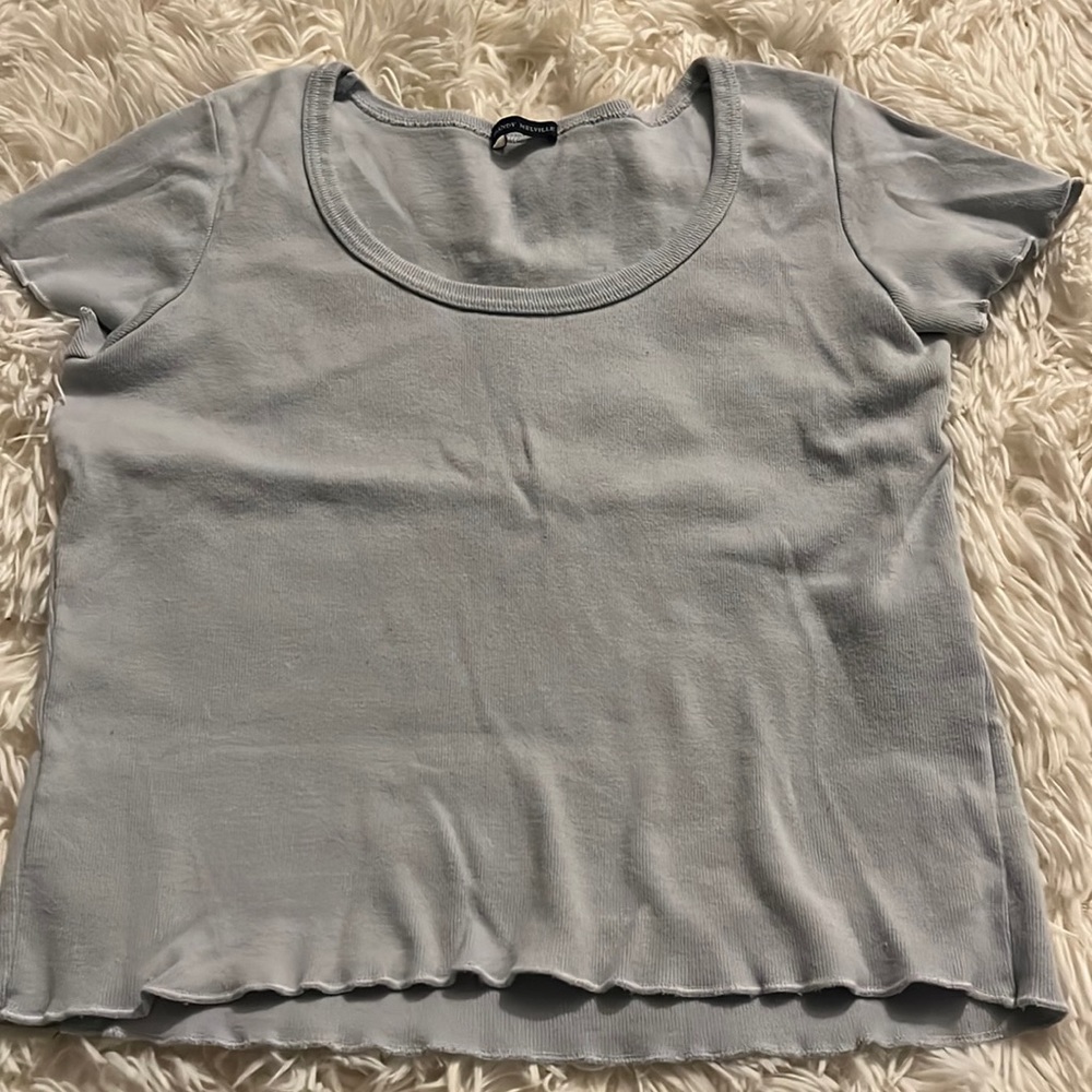 Light blue brandy Melville brandy tee